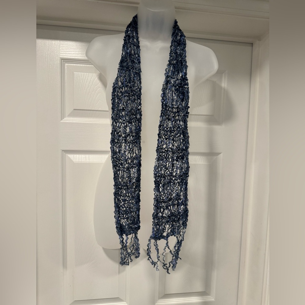 🌷Shades of Blue Scarf / Belt